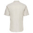 Фото #4 товара ONLY & SONS Caiden Life Solid Linen short sleeve shirt