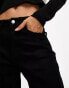 Фото #8 товара Miss Selfridge Petite mom high waist jean in black
