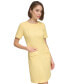 Women's Fringe-Trim Short-Sleeve Dress