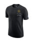 ფოტო #3 პროდუქტის Men's Black Golden State Warriors 2022/23 City Edition Courtside Max90 Vintage-Like Wash T-shirt