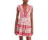 Фото #1 товара Bell Womens Rainey Cotton Sleeveless Mini Dress Pink Size Small