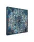 Фото #2 товара Danhui Nai Mandala in Blue II Canvas Art - 36.5" x 48"