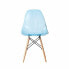 Фото #4 товара Обеденный стул DKD Home Decor Натуральный Синий PVC Ббереза (50 x 46 x 83,5 cm)