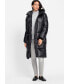 ფოტო #1 პროდუქტის Women's Longline Hooded Puffer Coat