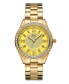 ფოტო #1 პროდუქტის Women's Mondrian 34 Quartz 18k Gold Stainless Steel Watch, 34mm