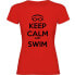 Фото #1 товара KRUSKIS Keep Calm And Swim short sleeve T-shirt