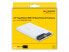 Фото #5 товара Delock 42617 - HDD/SSD enclosure - 2.5" - Serial ATA III - 6 Gbit/s - Hot-swap - Transparent