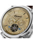 Фото #2 товара Наручные часы Versace men's Swiss Chronograph Dominus Gold Ion Plated Bracelet Watch 42x50mm.