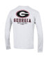 ფოტო #3 პროდუქტის Men's White Georgia Bulldogs Team Stack Long Sleeve T-shirt