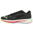 Фото #5 товара Puma Velocity Nitro Lace Up Running Mens Black Sneakers Athletic Shoes 194596-1
