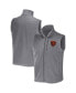ფოტო #2 პროდუქტის Men's NFL x Darius Rucker Collection by Gray Chicago Bears Polar Fleece Full-Zip Vest