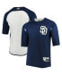 Фото #2 товара Men's Navy and White San Diego Padres Authentic Collection On-Field 3 and 4-Sleeve Batting Practice Jersey