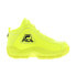 Фото #4 товара Fila Grant Hill 2 1BM01828-701 Mens Yellow Leather Athletic Basketball Shoes