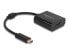 Фото #2 товара Delock 64175 - 0.15 m - USB Type-C - HDMI - Male - Female - Straight