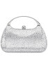 Crystal Minaudiere with Metal Handle