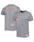 Фото #2 товара Men's Heather Gray New York Rangers City Collection T-shirt