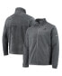 ფოტო #1 პროდუქტის Men's Brooklyn Nets Heathered Charcoal Flanker Full-Zip Jacket