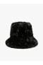 Kışlık Peluş Bucket Şapka