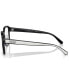 Men's Square Eyeglasses, HC619953-X