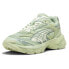 Фото #2 товара Puma Velophasis Retreat Yourself Lace Up Womens Green Sneakers Casual Shoes 395