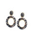 ფოტო #1 პროდუქტის Women's Marble Drop Earrings