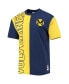ფოტო #2 პროდუქტის Men's Navy, Maize Michigan Wolverines Play By Play 2.0 T-shirt