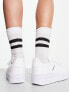 Фото #2 товара adidas Originals Gazelle Bold platform trainers in triple white