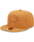 ფოტო #1 პროდუქტის Men's Brown Green Bay Packers Team Color Pack 59FIFTY Fitted Hat