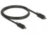 Фото #2 товара Delock 83719 - 1 m - USB C - USB C - USB 3.2 Gen 2 (3.1 Gen 2) - Male/Male - Black