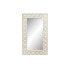 Фото #1 товара Настенное зеркало DKD Home Decor Зеркало Белый Древесина манго ромбы (154 x 4 x 92 cm)