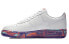 Nike Air Force 1 Low 07 LV8 LTHR 低帮 板鞋 男款 白蓝 / Кроссовки Nike Air Force aj9507-100