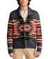 ფოტო #1 პროდუქტის Men's Southwestern Shawl-Collar Cardigan Sweater