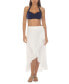 ფოტო #4 პროდუქტის Women's Ruffle-Trim Skirt Cover-Up