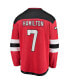 Фото #2 товара Men's Dougie Hamilton Red New Jersey Devils Home Premier Breakaway Player Jersey