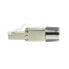 Фото #2 товара LogiLink MP0080 - CAT.8.1 feldkonfektionierbarer RJ45 Stecker - RJ45 - Gray - Stainless steel - 22/24 - 8.5 mm