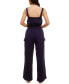 Фото #2 товара John Paul Richard Petite Wide Leg Gauze Cargo Jumpsuit