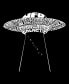 Men's Flying Saucer UFO Word Art T-shirt