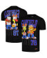 Фото #1 товара Men's and Women's Black Garfield '78 T-shirt