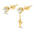 POLICE Peage0036503 earrings Gold / Golden - фото #2