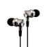 Фото #1 товара V7 3.5 mm Noise Isolating Stereo Earbuds with In-line Mic - iPad - iPhone - Mp3 - iPod - iPad - Tablets - Smartphone - Laptop Computer - Chromebook - PC - Aluminum - Headset - In-ear - Calls & Music - Silver - Binaural - Play/Pause