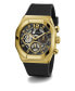 Фото #4 товара Часы Guess Men's Multi-Function Black Silicone Watch