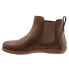 Фото #4 товара Softwalk Highland S2053-069 Womens Brown Leather Slip On Chelsea Boots