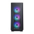 Phanteks G360A - Midi Tower - PC - Black - Transparent - ATX - EATX - micro ATX - Mini-ITX - Steel - Tempered glass - Multi