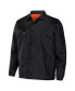 Men's NFL X Staple Black Cleveland Browns Embroidered Nylon Jacket