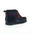 Фото #8 товара Clarks Wallabee 2 FTRE 26173078 Mens Black Suede Chukkas Boots