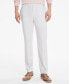 ფოტო #2 პროდუქტის Men's Slim-Fit Solid White Pants