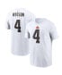 Фото #2 товара Men's Deshaun Watson White Cleveland Browns Player Name & Number T-shirt