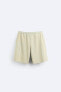 Faded jogging bermuda shorts