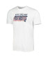 Men's Navy, White New England Patriots Downfield T-shirt and Shorts Sleep Set