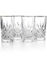 Фото #1 товара Dublin Platinum Highball Glasses, Set of 4